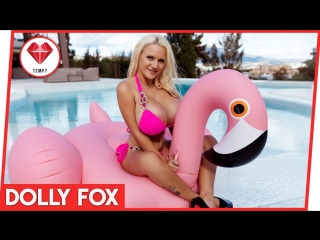 the perfect dolly fox in a bikini on a flamingo by tempt app huge tits big ass milf